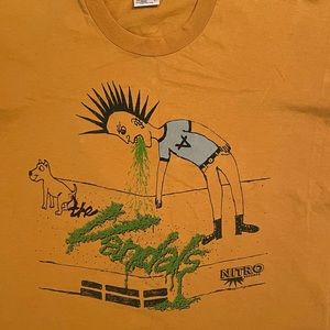 The Vandals Original Rare Vintage Tee Shirt size L
